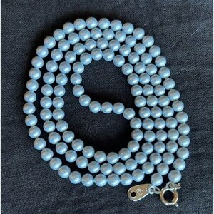 Oops A Daisy Lt Blue Necklace